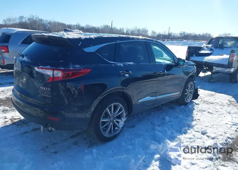 2019 Acura Rdx Technology Package z USA, uszkodzony, nr VIN 5J8TC2H54KL026779